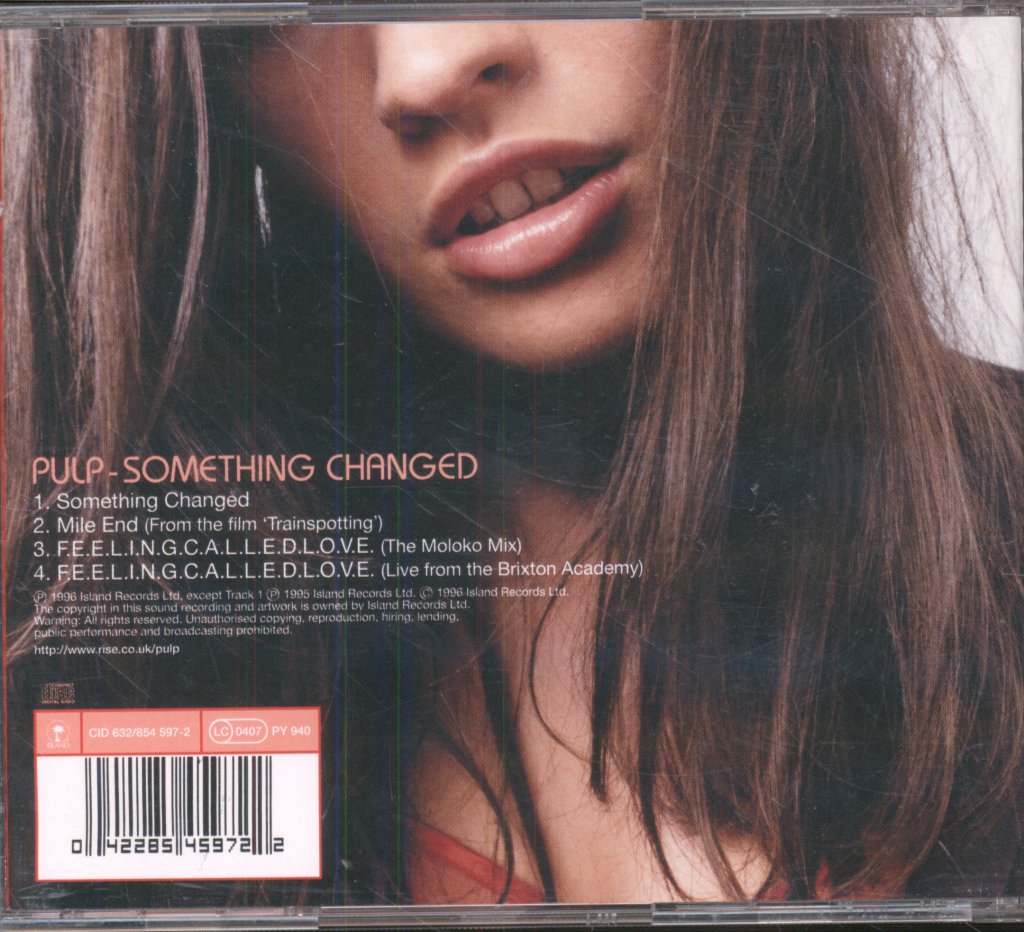 Pulp - Something Changed - Cd