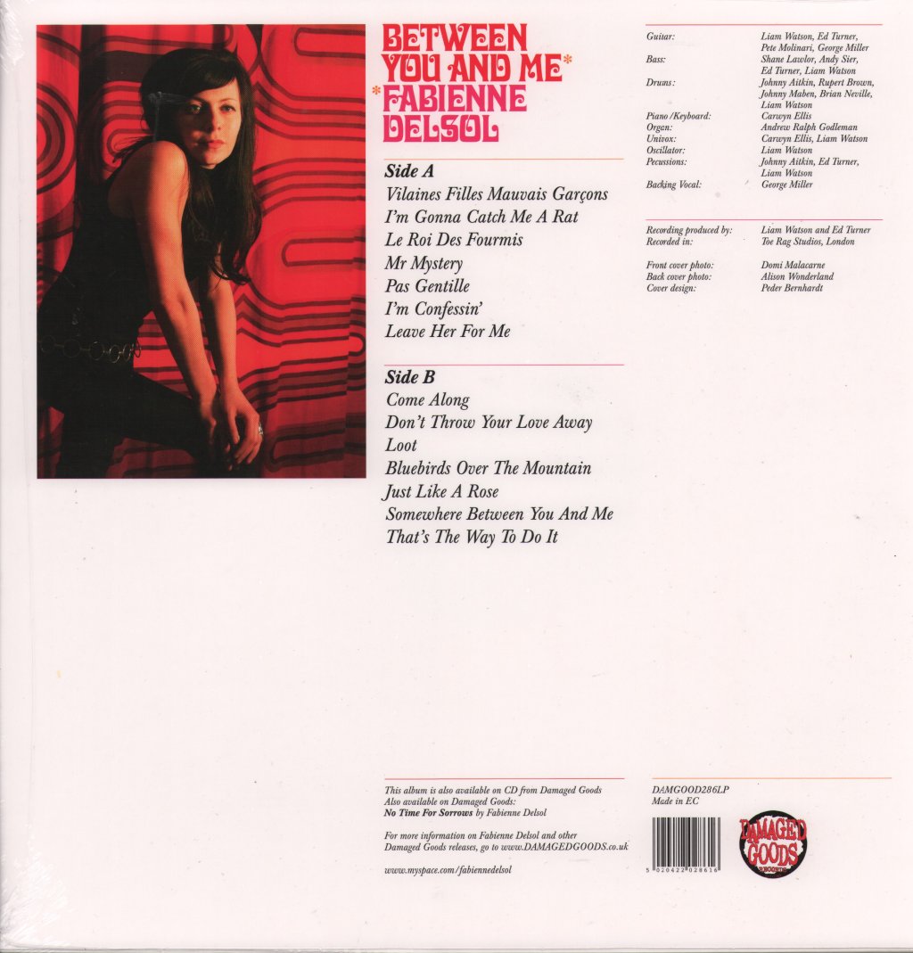 Fabienne Delsol - Between You And Me - Lp