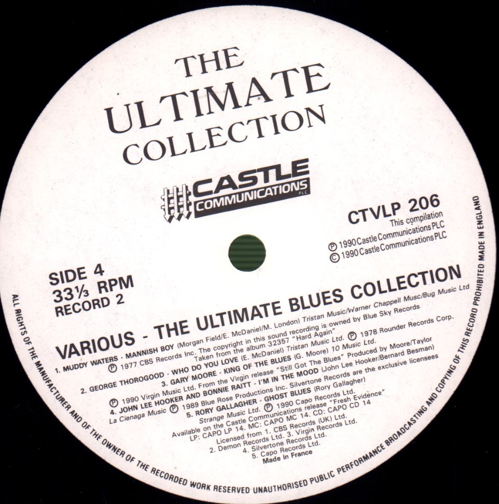 Various Artists - Ultimate Blues Collection - Lp