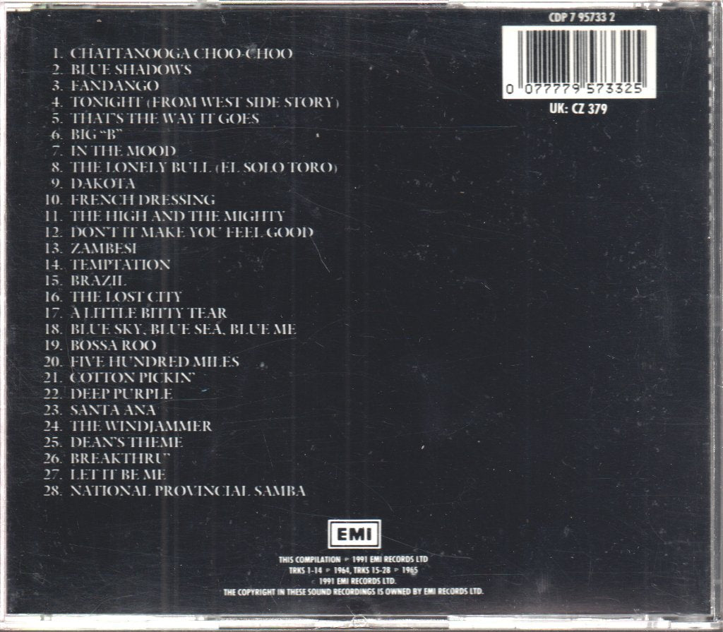 Shadows - Dance With The Shadows/Sound Of The Shadows - Cd