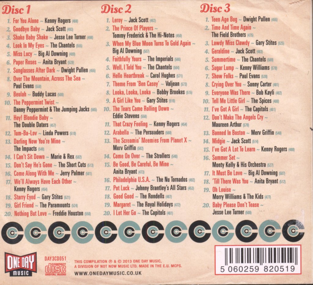 Various Artists - For You Alone, The Carlton Records Story - Cd Set