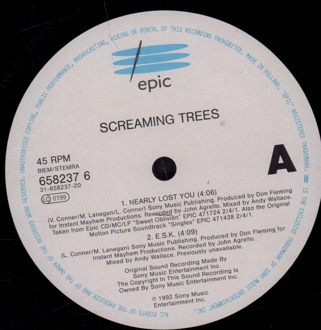 Screaming Trees (Us Group) - Nearly Lost You - 12 Inch