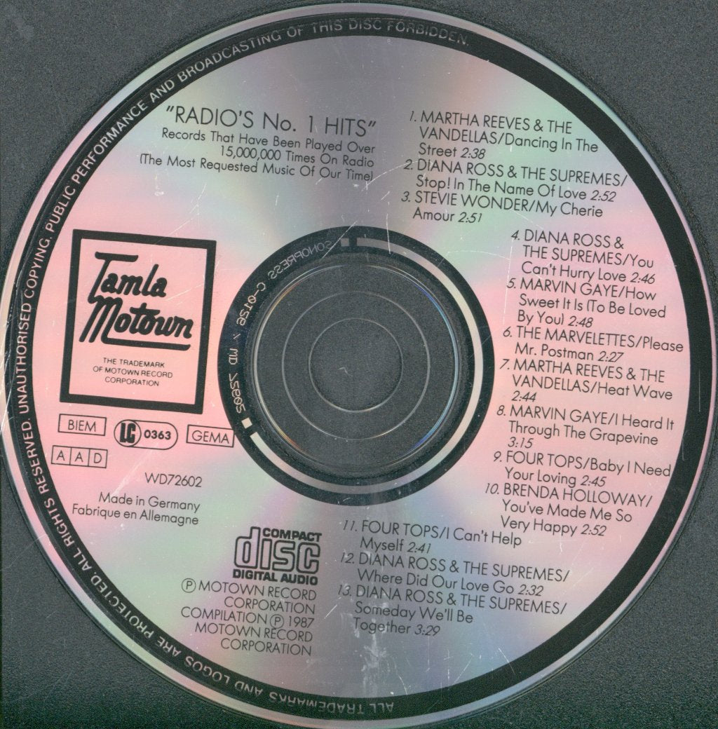 Various Artists - Radio's Number 1 Hits - Cd