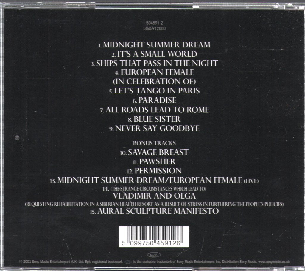 Stranglers - Feline - Cd