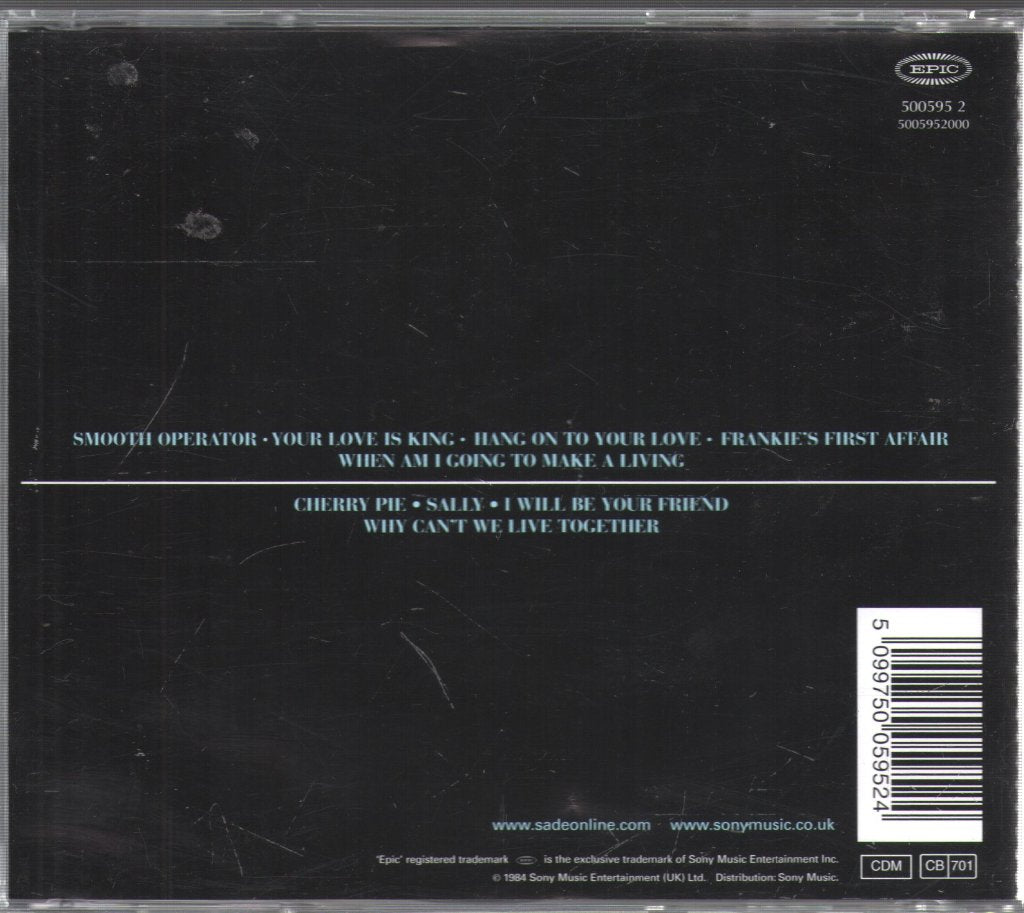 Sade - Diamond Life - Cd