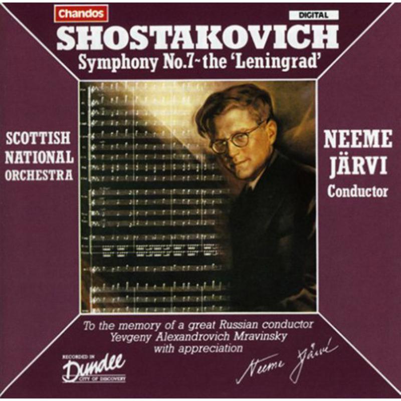 Neeme Jarvi / Royal Scottish National Orchestra - Shostakovich: Symphony No. 7 "leningrad - Cd