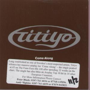 Titiyo - Come Along - Cd