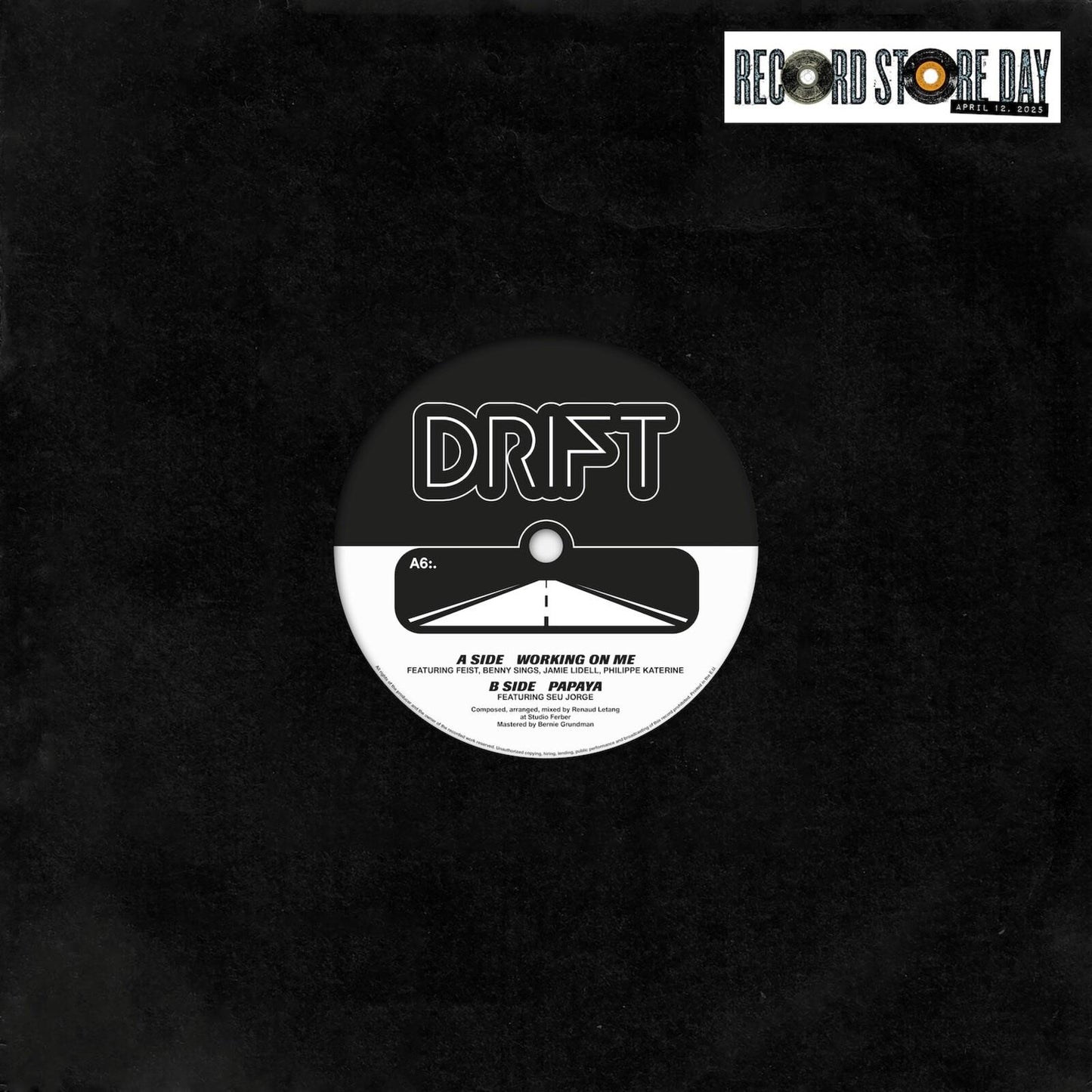 Drift - Working On Me / Papaya - 10 Inch