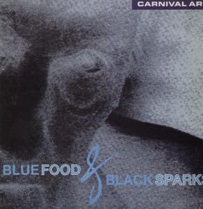Carnival Art - Blue Food And Black Sparks - 12 Inch