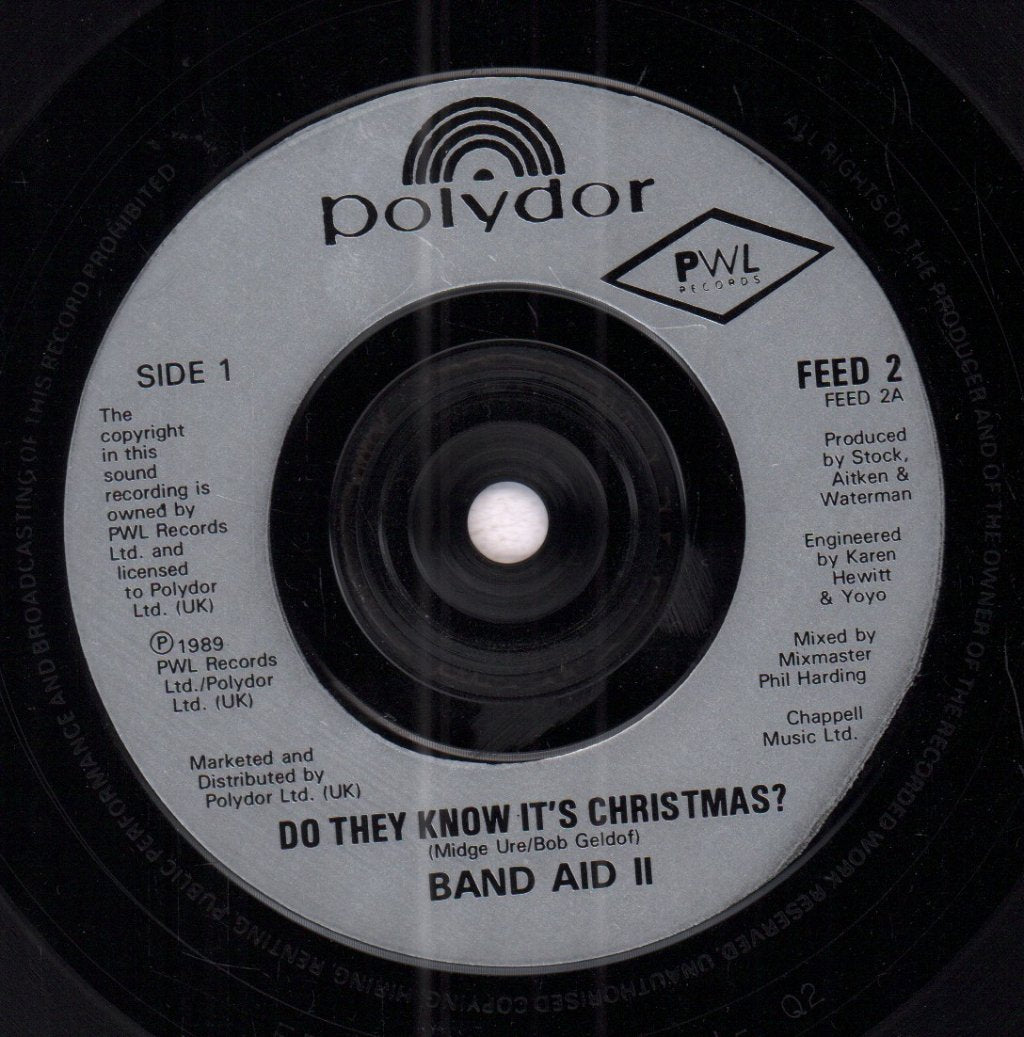 Band Aid 2 - Do They Know It's Christmas - 7 Inch
