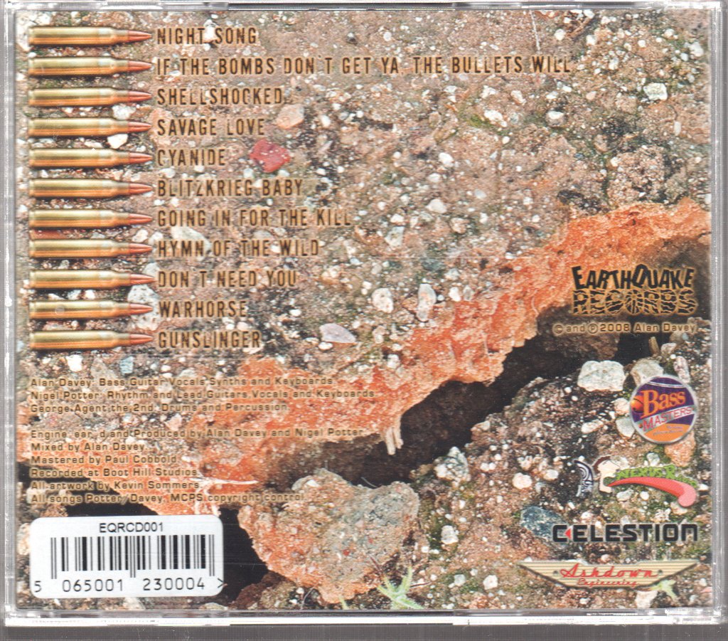 Gunslinger - Earthquake In E Minor - Cd
