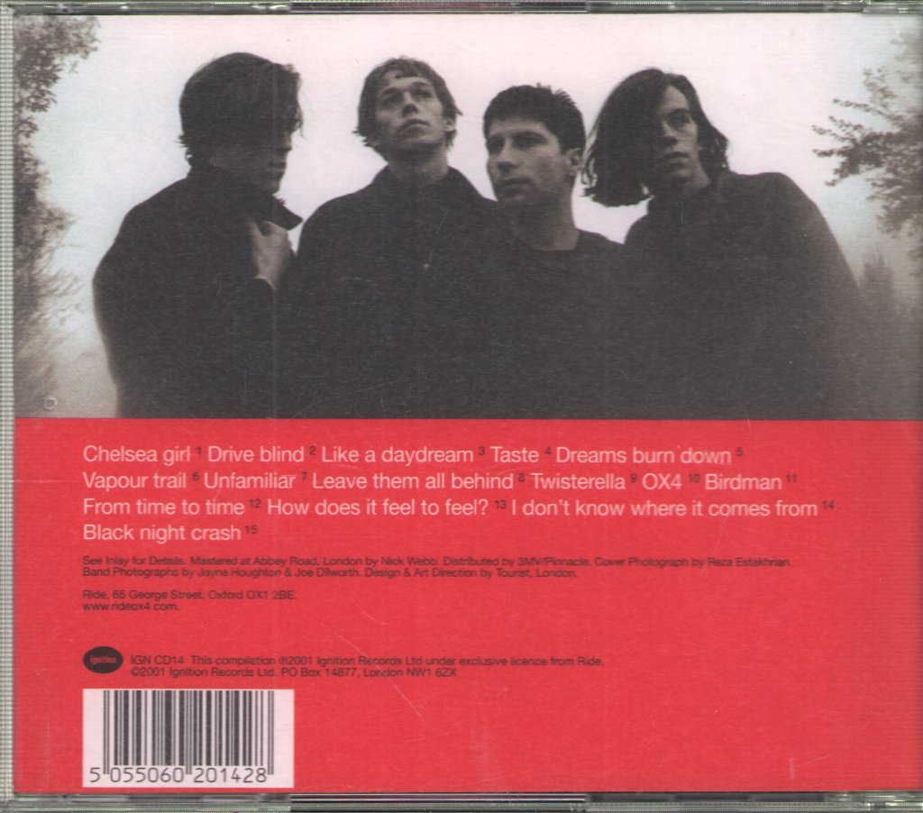 Ride - Ox4_The Best Of - Cd