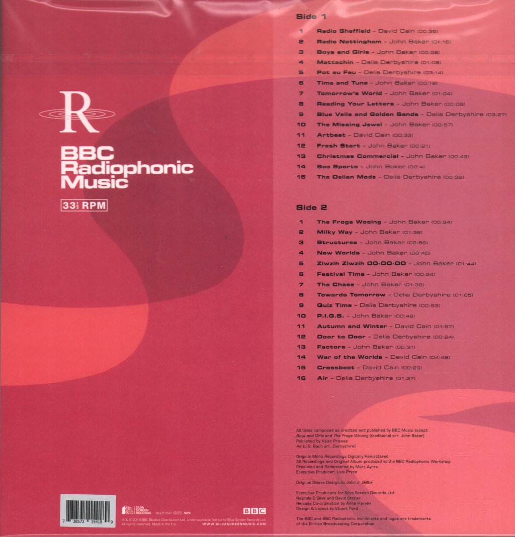 BBC Radiophonic Workshop - BBC Radiophonic Music - Lp