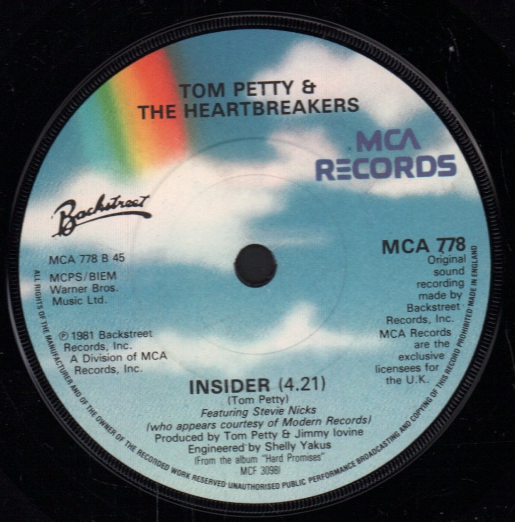 Tom Petty And The Heartbreakers - Refugee - 7 Inch