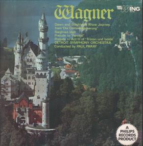 Paul Paray / Detroit Symphony Orchestra - Wagner - Dawn And Siegfried's Rhine Journey - Lp