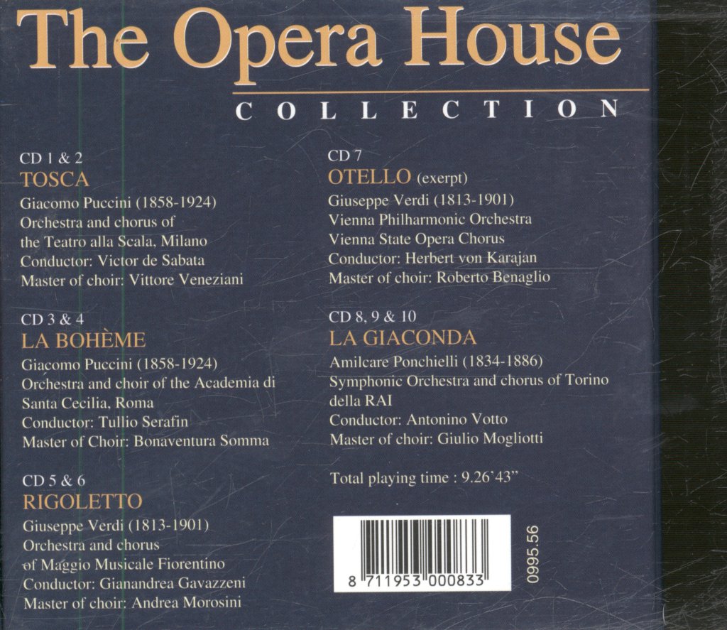 Various Artists - Opera House Collection - Cd Set