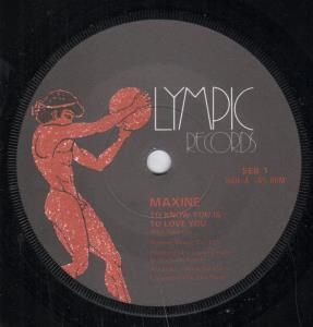Maxine - To Know You Is To Love You - 7 Inch