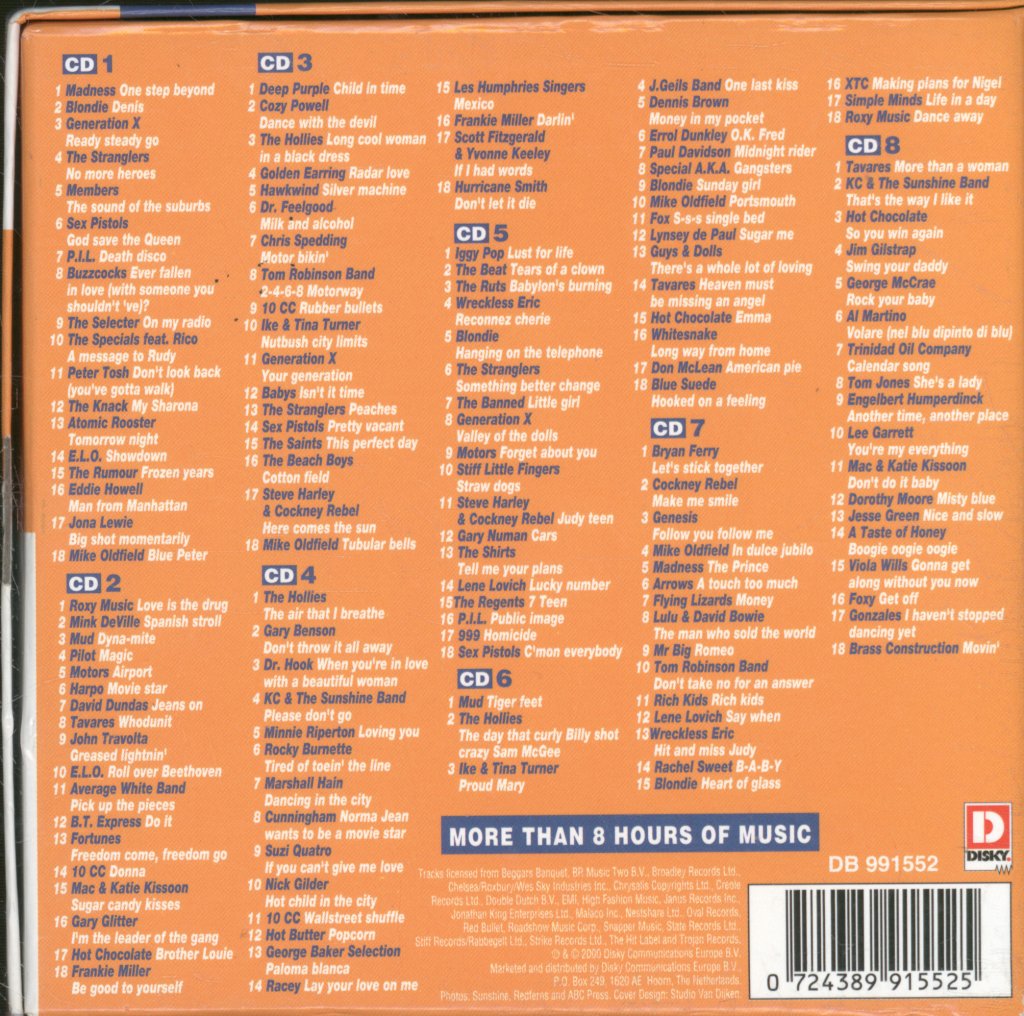 Various Artists - Greatest Hits Of The 70's - Cd Set