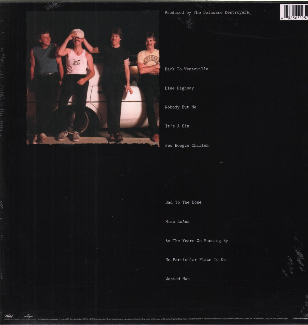 George Thorogood & The Destroyers - Bad To The Bone - Lp
