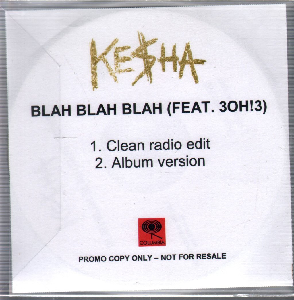 Kesha - Blah Blah Blah - Cdr