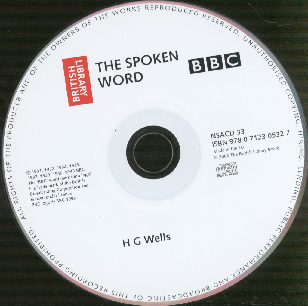 H.G. Wells - Spoken Word - Cd