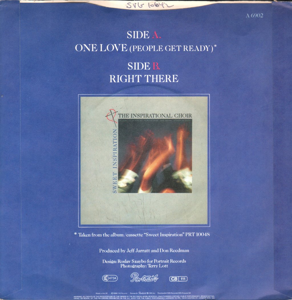 Inspirational Choir - One Love - 7 Inch