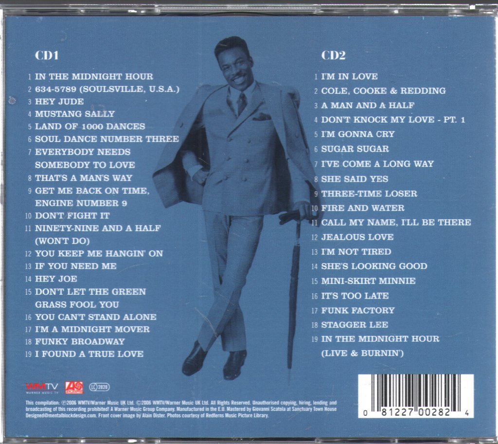 Wilson Pickett - The Definitive Wilson Pickett - Double Cd