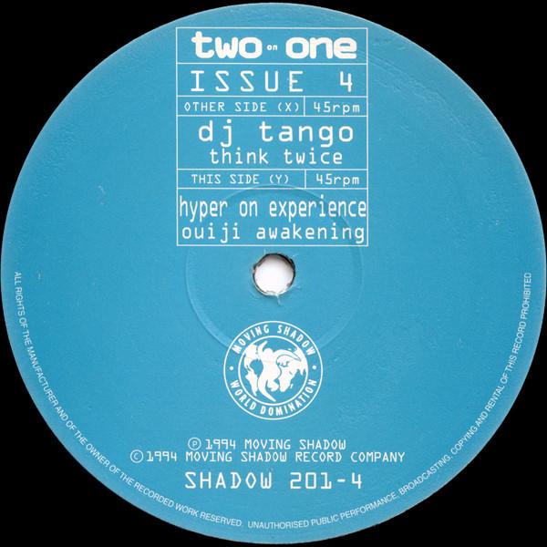 DJ Tango / Hyper On Experience - Two On One Issue 4 - 12 Inch