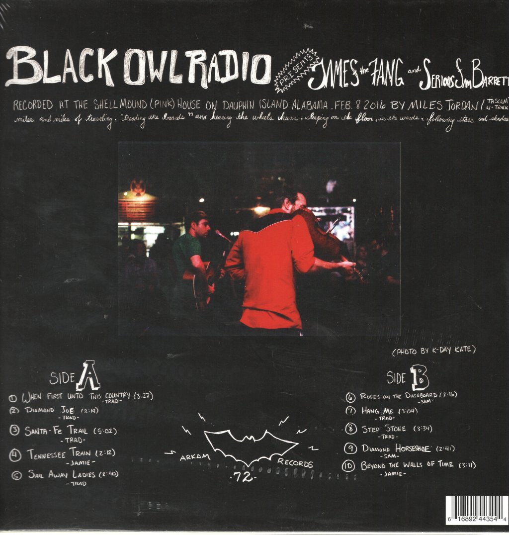 James The Fang And Serious Sam Barrett - Dime Horse Shoe - Lp