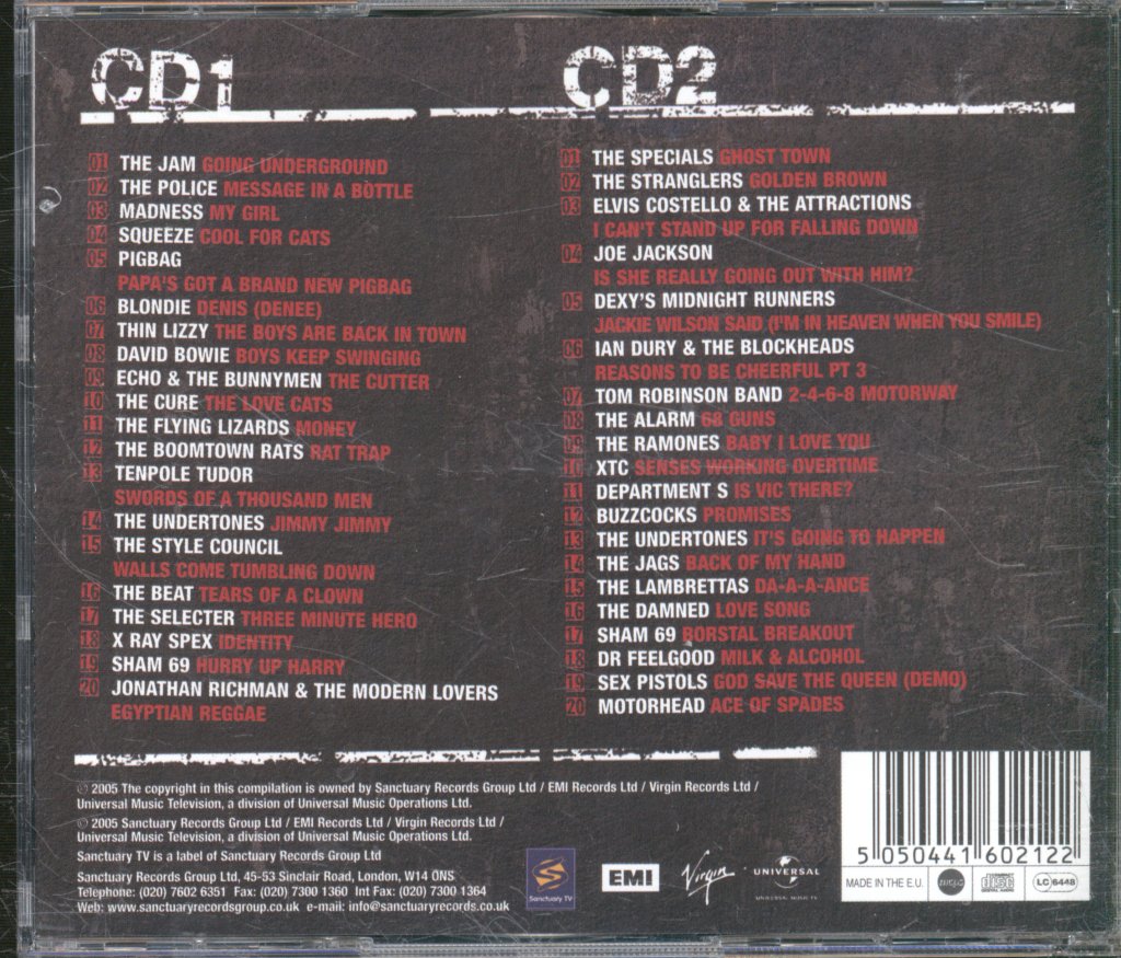 Various Artists - Teenage Kicks Vol 2 (Going Underground) - Cd