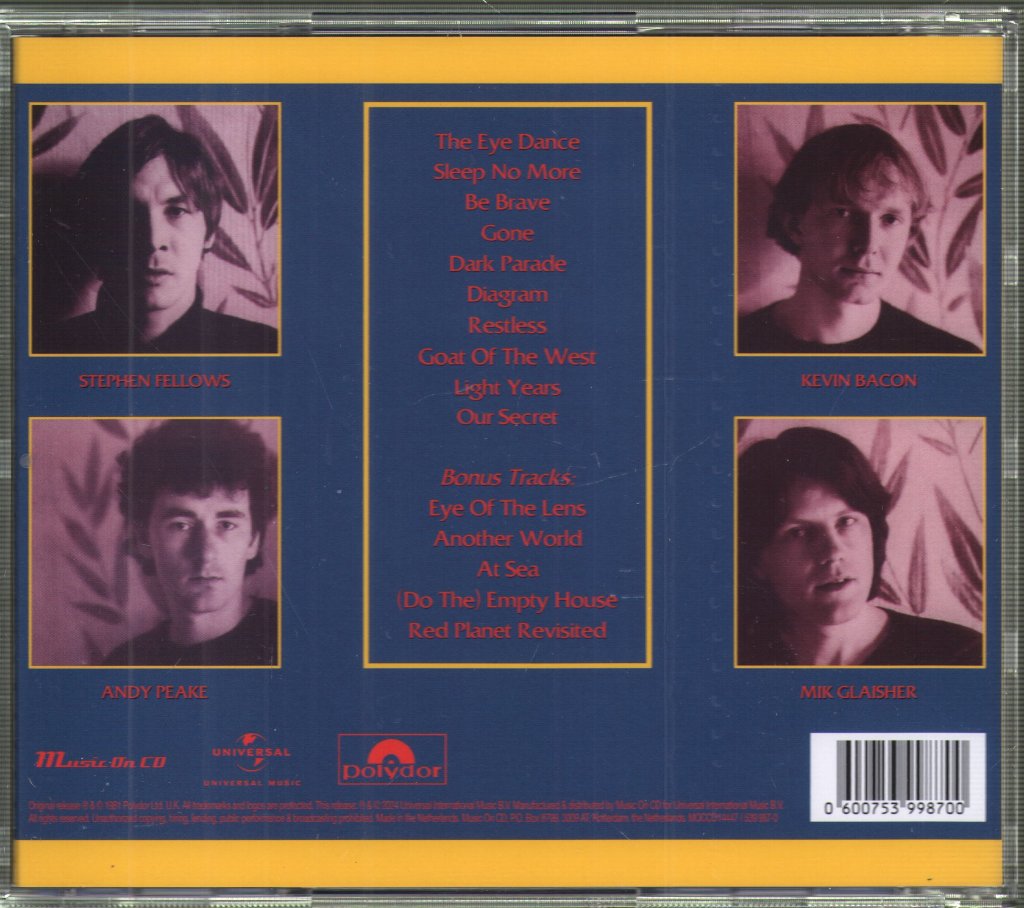 Comsat Angels - Sleep No More - Cd