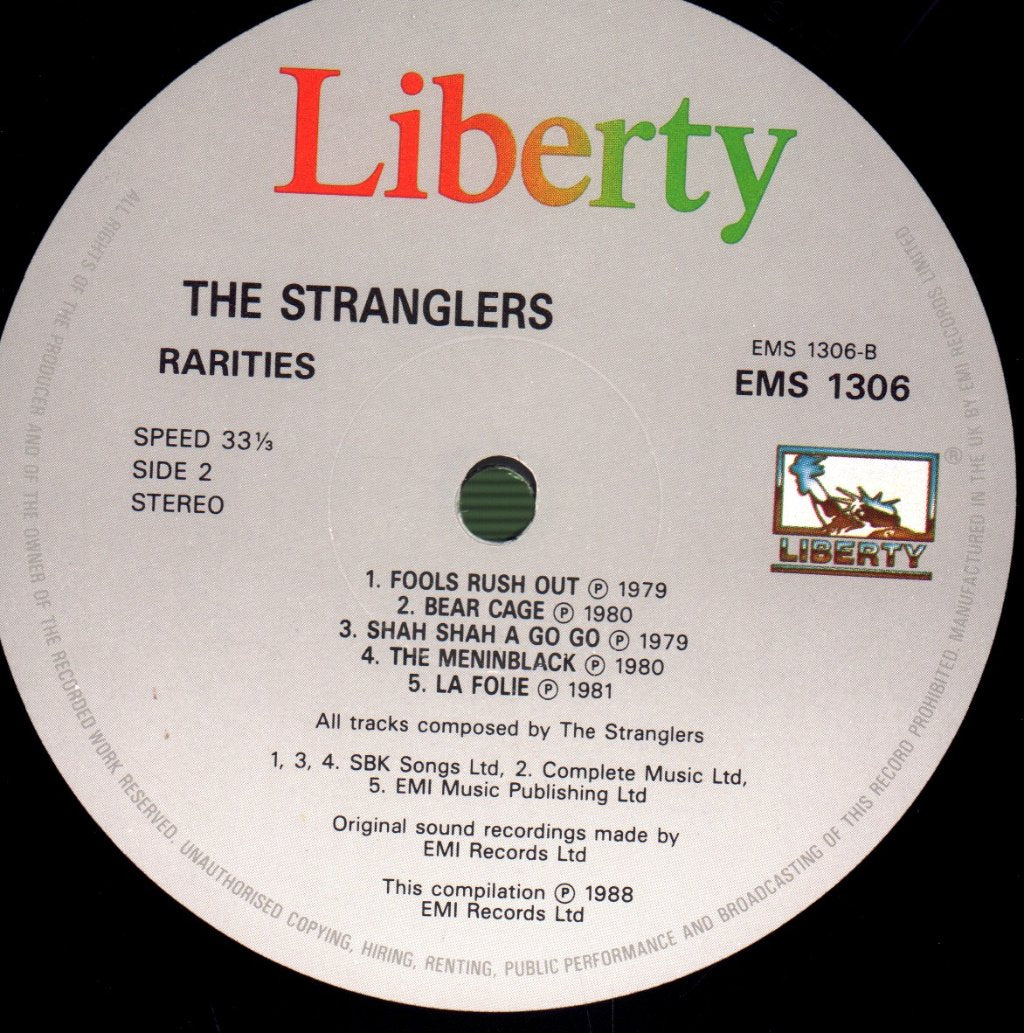 Stranglers - Rarities - Lp