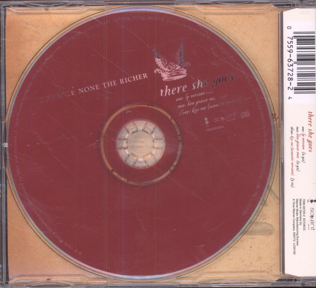 Sixpence None The Richer - There She Goes - Cd
