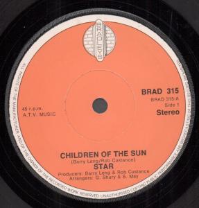 Star (70'S Pop Group) - Children Of The Sun - 7 Inch