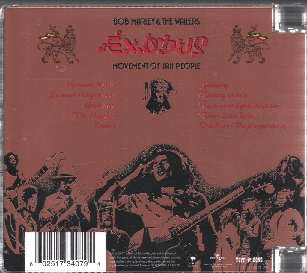 Bob Marley & The Wailers - Exodus - Cd