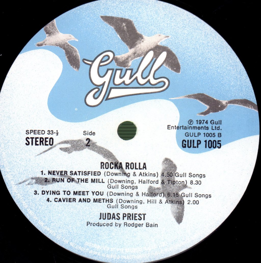 Judas Priest - Rocka Rolla - Lp