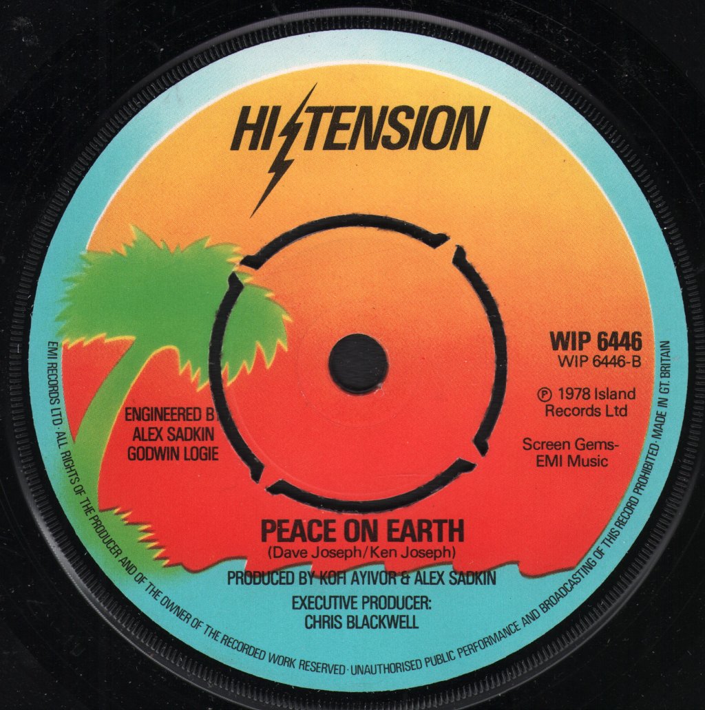 Hi Tension - British Hustle - 7 Inch