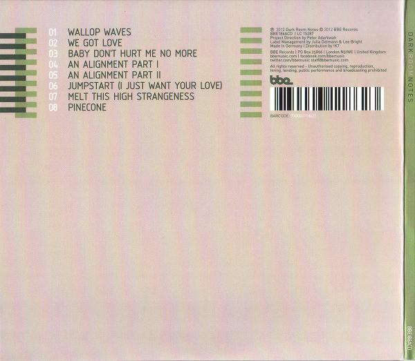 Dark Room Notes - Dark Room Notes - Cd