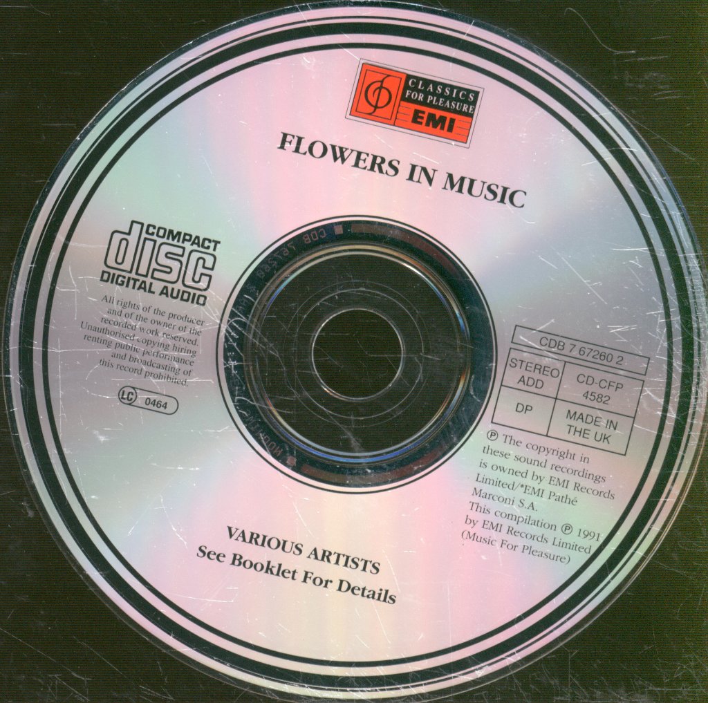 Various Artists - Flowers In Music - Cd