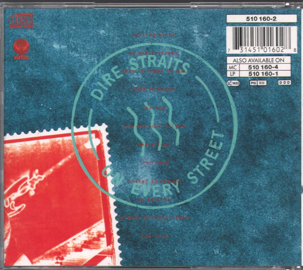 Dire Straits - On Every Street - Cd