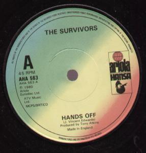 Survivors - Hands Off - 7 Inch