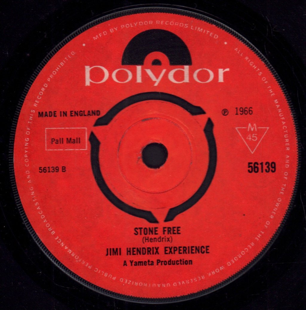 Jimi Hendrix Experience - Hey Joe - 7 Inch