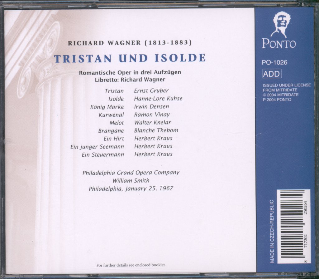 Sir Thomas Beecham - Wagner - Die Meistersinger Von Nürnberg, Excerpts From Act I & II, Covent Garden London, 02.07.1951 - Cd