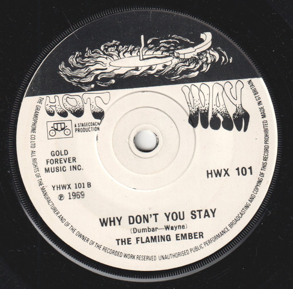 Flaming Ember - Westbound No 9 - 7 Inch