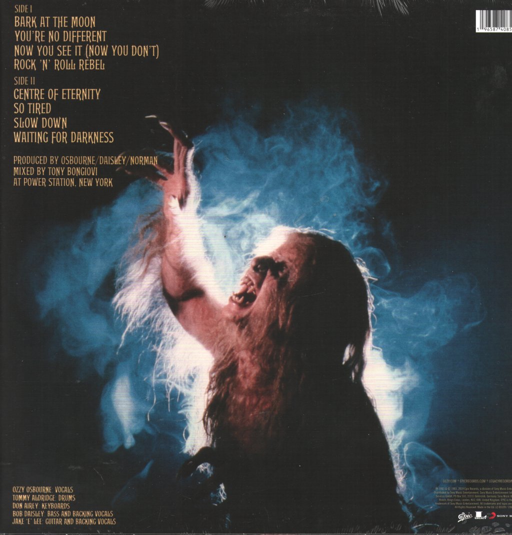 Ozzy Osbourne - Bark At The Moon - Lp