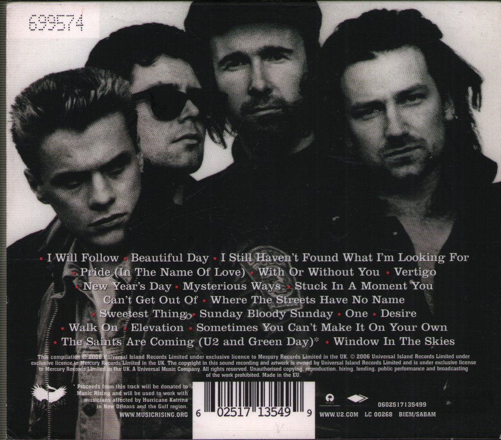 U2 - 18 Singles - Cd