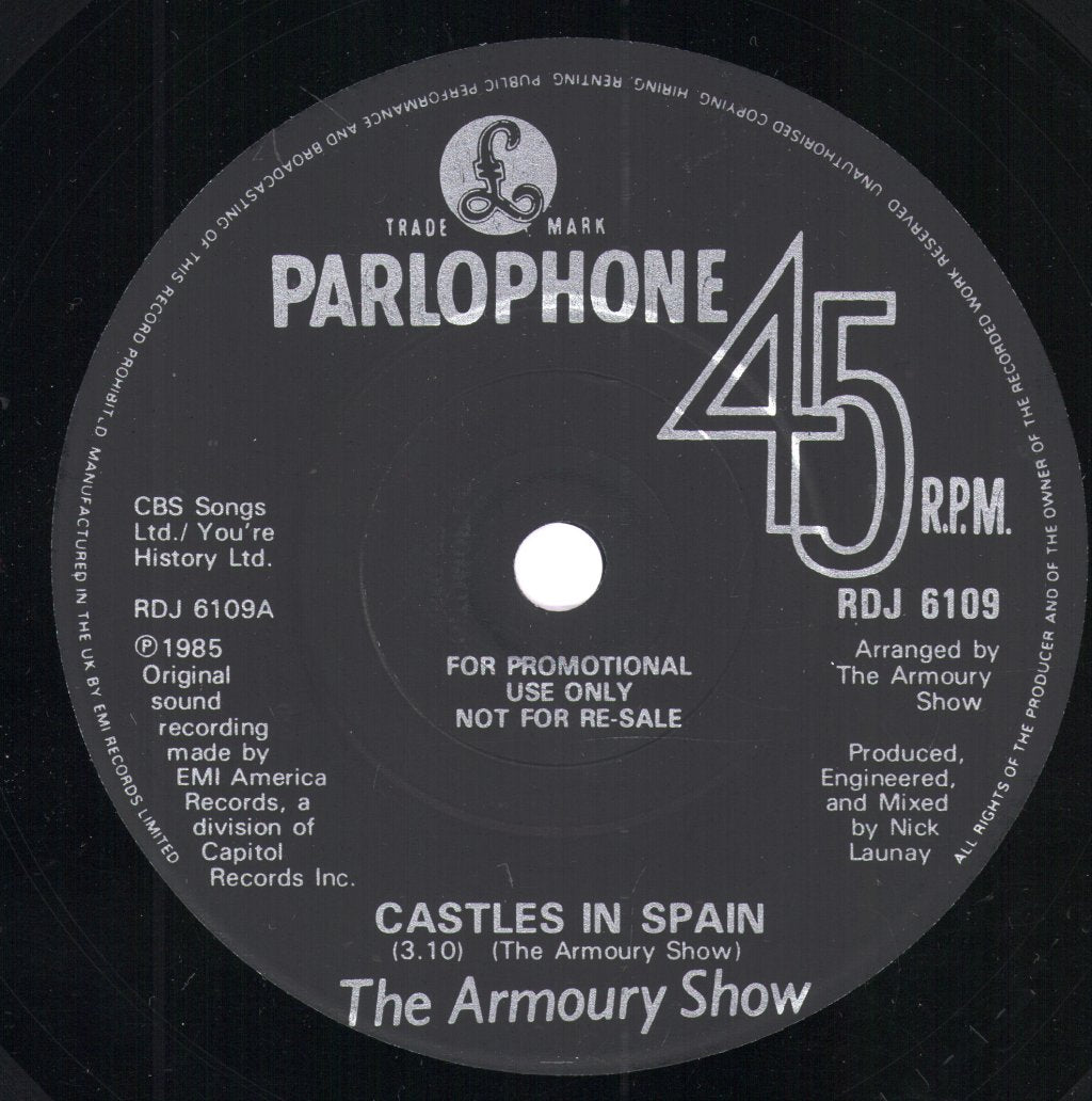 Armoury Show - Castles In Spain - 7 Inch