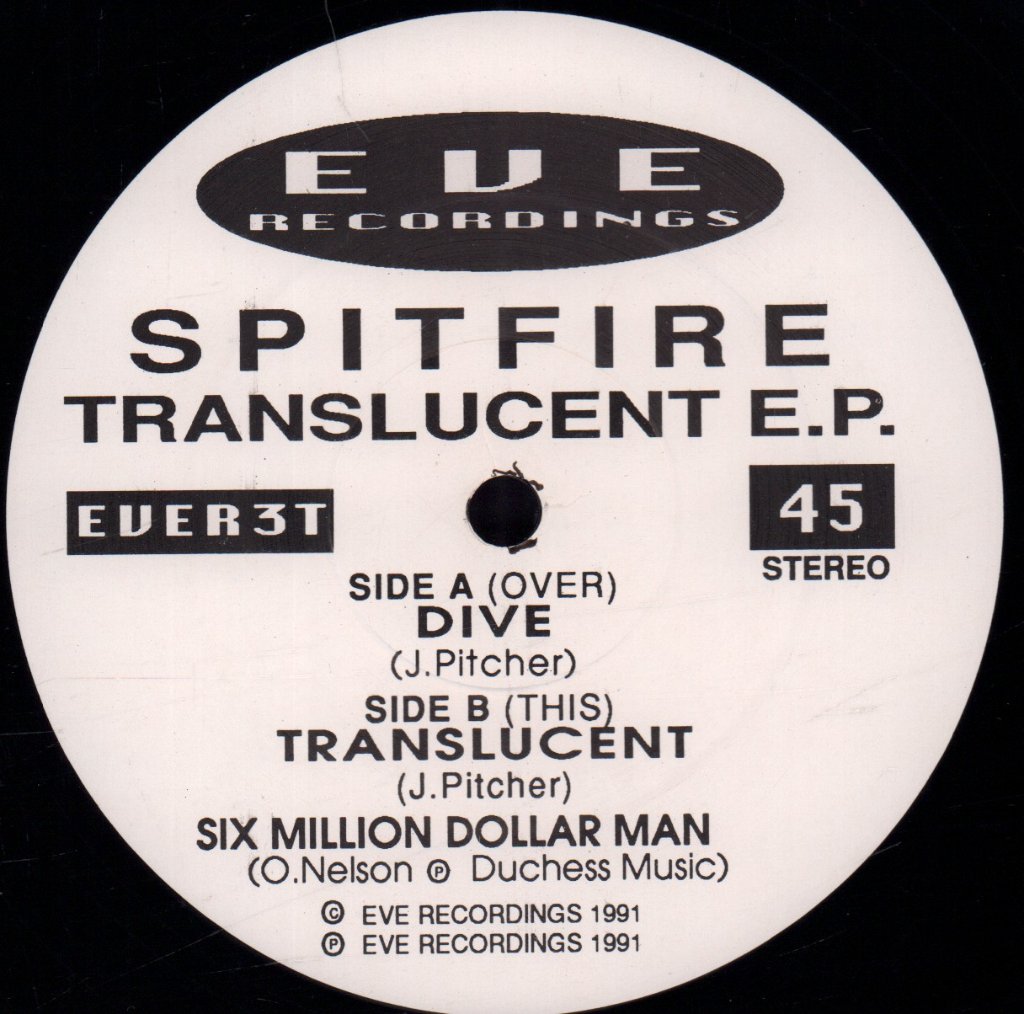 Spitfire (Indie Group) - Translucent Ep - 12 Inch