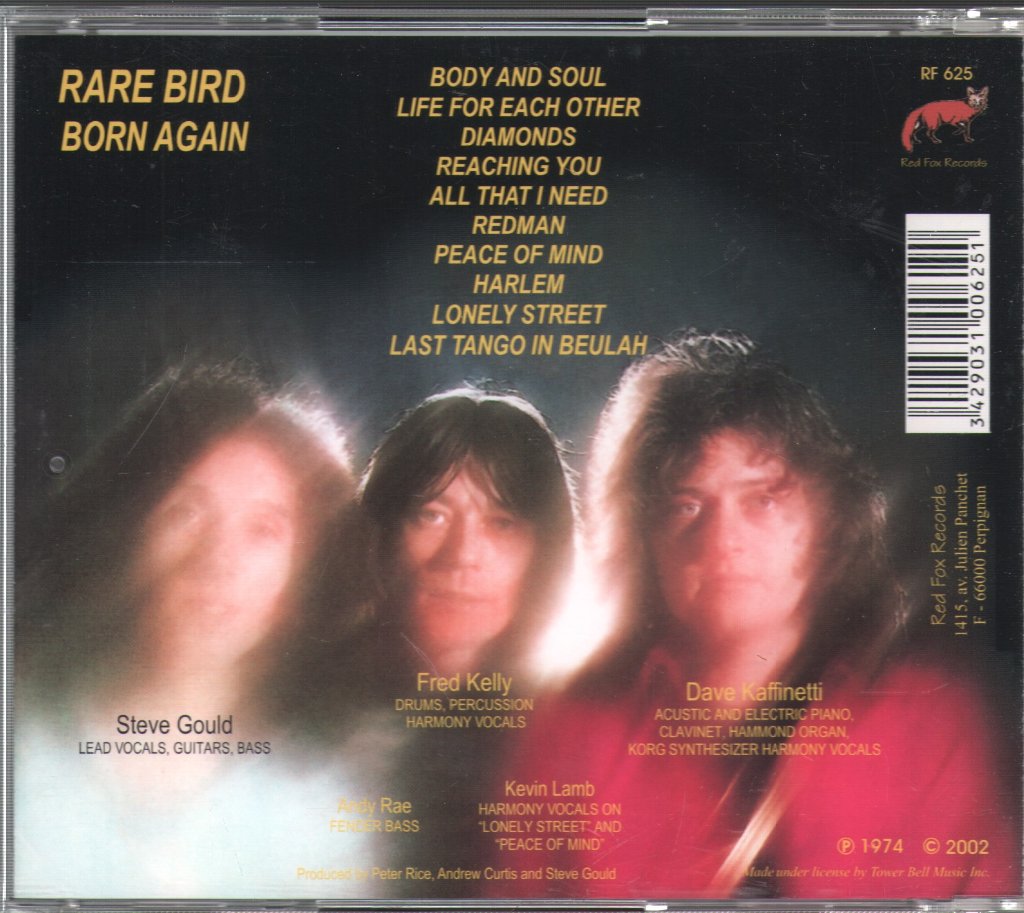 Rare Bird - Born Again - Cd