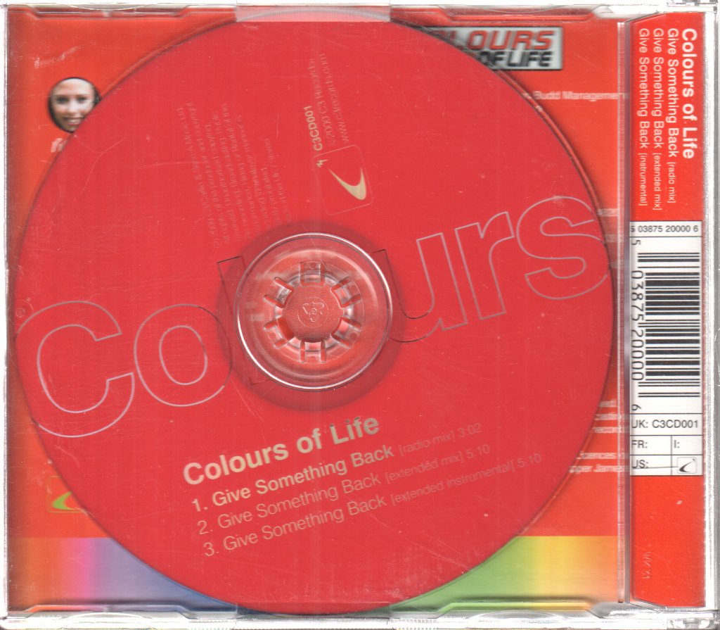 Colours Of Life - Give Something Back - Cd